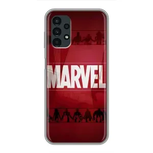 Чехол МАРВЕЛ для Самсунг А13 (4G) (AlphaPrint) (MARVEL)