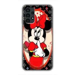 Чехол Disney Mouse Samsung Galaxy A13 (4G) (PREMIUMPrint) (Минни Маус ЛВ)