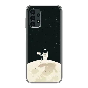 Космічні Чохли для Samsung Galaxy A13 (4G) (VPrint) (На місяці)