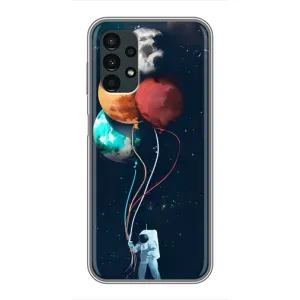 Космічні Чохли для Samsung Galaxy A13 (4G) (VPrint) (Планети кульки)