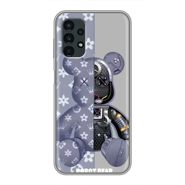 Чохол з принтом «Робот Медведик» для Samsung Galaxy A13 (4G)