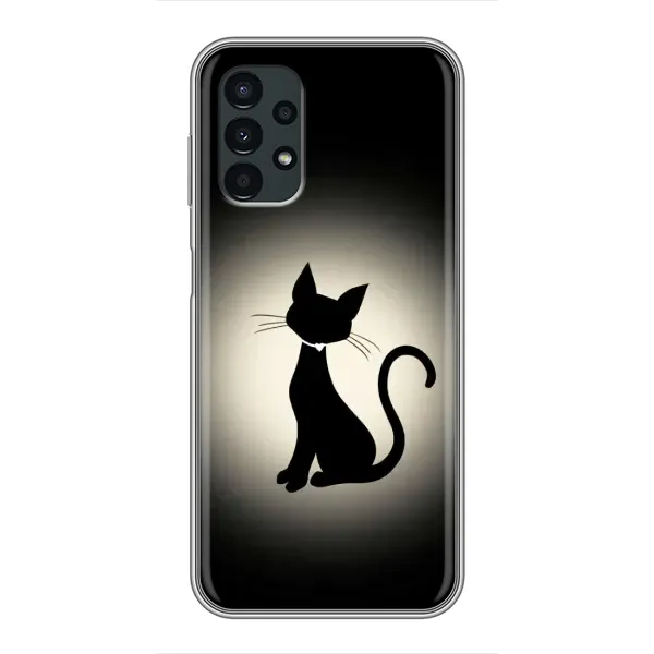 Чохол з принтом «Силует котика» для Samsung Galaxy A13 (4G) Чохол з принтом «Силует котика» для Samsung Galaxy A13 (4G)