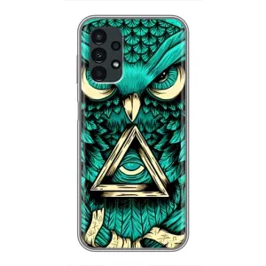 Чохол з пташками на Samsung Galaxy A13 (4G) (VPrint) (Сова з оком)