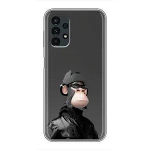 Чехлы с Обезьянами NFT для Samsung Galaxy A13 (4G) (AlphaPrint) (стильная обезьяна NFT)