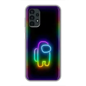 Чехол Амонг Ас для Samsung Galaxy A13 (4G) (AlphaPrint) (Яркий скин)