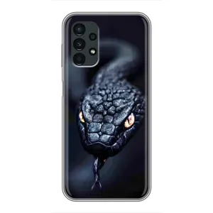 Чохол з картинкою 'Хижаки' для Samsung Galaxy A13 (4G) (Чорна змія)