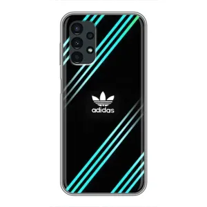 Чохли Адидас для Samsung Galaxy A13 (5G) (AlphaPrint) (Адідас з полосами)