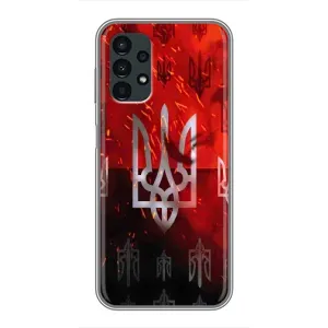 Украинские Чехлы для Samsung Galaxy A13 (5G) с картинкой УПА (AlphaPrint) (ГЕРБ УПА)