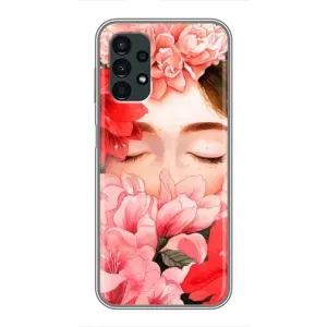 Чехлы (ART) Цветы на Samsung Galaxy A13 (5G) (VPrint) (Очі в квітах)