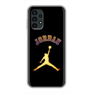 Чохли для Samsung Galaxy A13 (5G) - з картинкою JORDAN (AlphaPrint) (Jordan Gold)