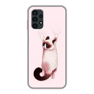 Чохол на Самсунг Галаксі А13 (5G) з Котиками (VPrint) (Котик падає)