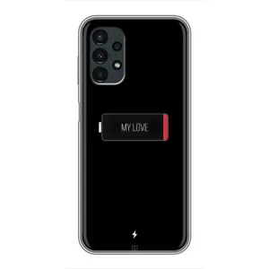 Чехлы для любимой на Самсунг Галаксі А13 (5G) (VPrint) (Love battery)