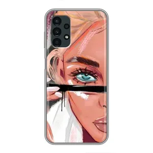 Чохол з друком для Samsung Galaxy A13 (5G) - (Мода) (AlphaPrint) (Макіяж)