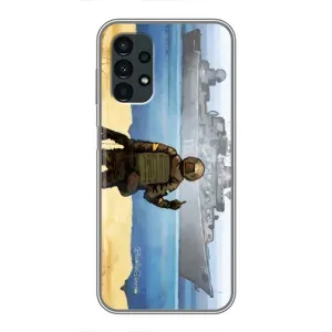 Чехол с принтом (Русский корабль...) для Самсунг Галаксі А13 (5G) (AlphaPrint) (Російський корабель)