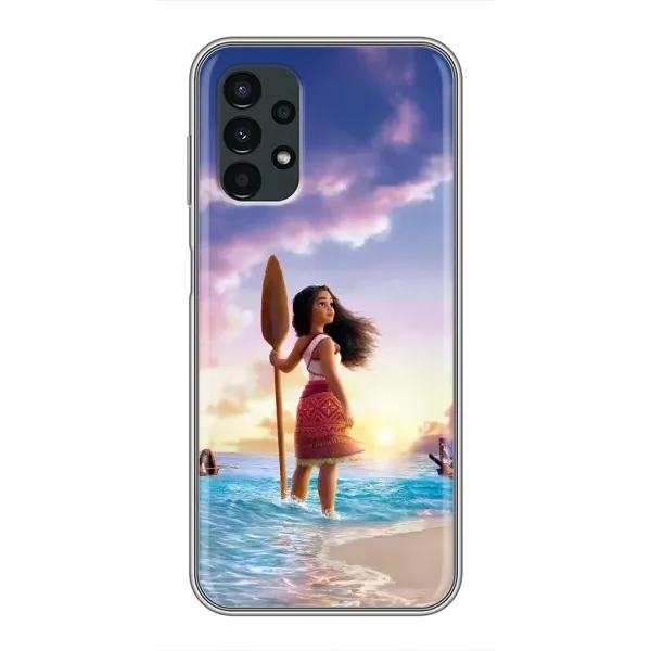 Чехол с принтом «Моана с веслом» для Samsung Galaxy A13 (5G)