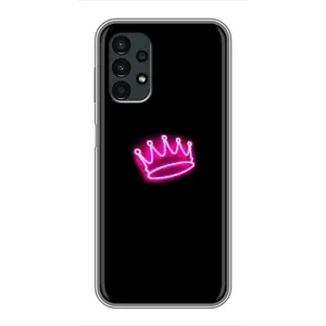 Чохол з Короною Самсунг Галаксі А13 (5G) - (AlphaPrint) (Яскрава корона)