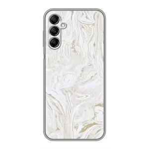Мраморний чехол на Samsung Galaxy A14 5G (VPrint) (Білий мрамор)