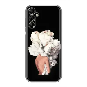 Чехлы (ART) Цветы на Samsung Galaxy A14 5G (VPrint) (Білі квіти)