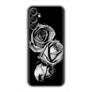 Чохол з картинкою (Стильні) Самсунг Галаксі А14 5G - (AlphaPrint) (Чорна троянда)