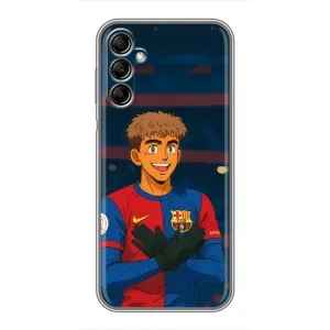 Чехол с футболистом Ламин Ямаль Samsung Galaxy A14 5G (Футболист Ямаль)
