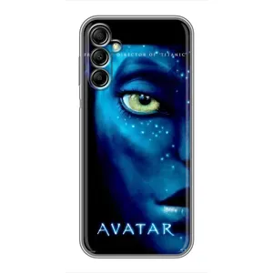Чехлы с фильма АВАТАР для Samsung Galaxy A14 5G (AlphaPrint) (глаз Аватара)
