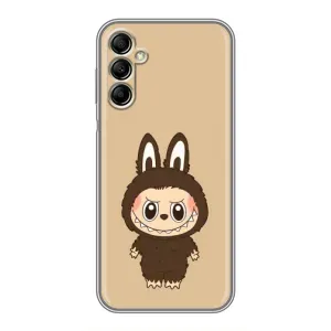 Чохол з Лабубу на Samsung Galaxy A14 5G (Bored Ape в червоному)