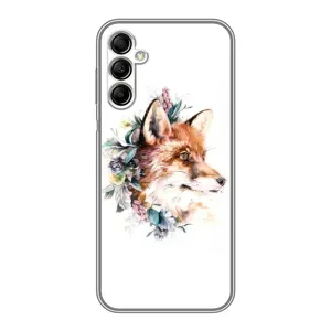 Чохли з картинкою Лисичка для Samsung Galaxy A14 5G (VPrint) (Лиса в квітах)