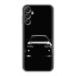 Чехол для Самсунг А14 5G - с принтом БМВ (AlphaPrint) (Машина BMW)