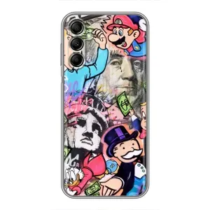 Чохли з крутими принтами для Samsung Galaxy A14 5G - (PREMIUMPrint) (Monopoly man)