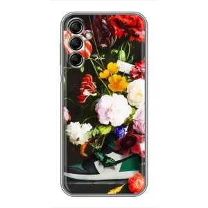 Бренднові Чохли для Samsung Galaxy A14 5G - (PREMIUMPrint) (Nike цветы)