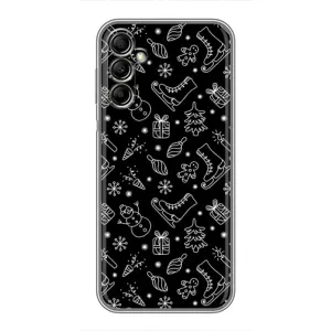 Новорічні, Святкові Чохли для Samsung Galaxy A14 5G - 2024 год (Новорічний фон)