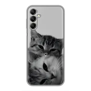 Чохол з малюнком кіт на Samsung Galaxy A14 5G (Пара котів)