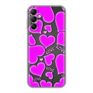 Чехлы для любимой на Самсунг Галаксі А14 5G (VPrint) (Pink hearts)