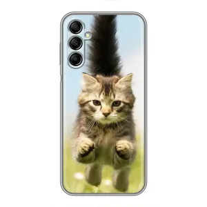 Чохли з Котиками для Samsung Galaxy A14 5G (VPrint) (Прижок кота)