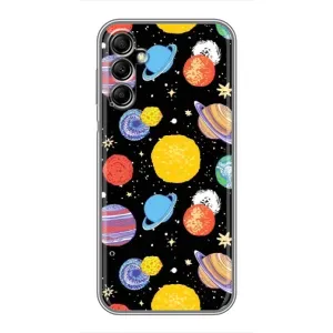 Космічні Чохли для Самсунг Галаксі А14 5G (VPrint) (Намальовані планети)