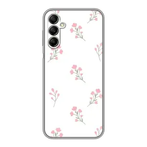 Чохол з розовим принтом для Samsung Galaxy A14 5G (Рожеві квіти)