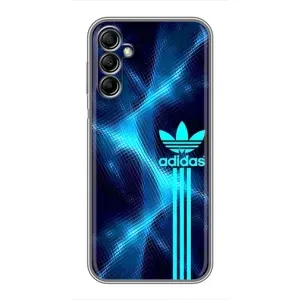 Чохли Адидас для Samsung Galaxy A14 5G (AlphaPrint) (Синій Адідас)