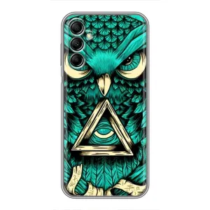 Чохол з пташками на Samsung Galaxy A14 5G (VPrint) (Сова з оком)