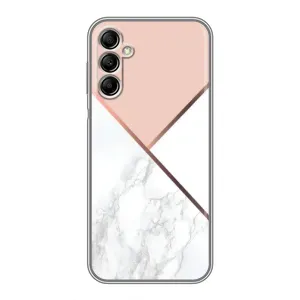 Мраморний чехол на Samsung Galaxy A14 5G (VPrint) (Тройний мрамор)