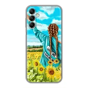 Чохол для Патріота України Samsung Galaxy A14 5G - (AlphaPrint) (Україночка)