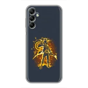 Naruto Anime Чехлы для Самсунг А14 5G (AlphaPrint) (золотой Наруто)