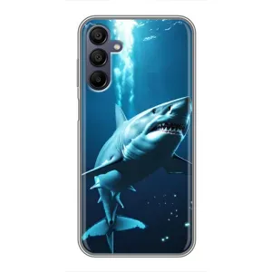 Чохол з картинкою 'Хижаки' для Samsung Galaxy A15 (A155) (Акула під водою)