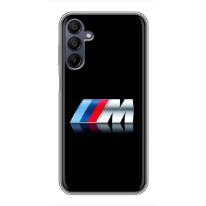 Чехол для Самсунг Гелекси А15 - с принтом БМВ (AlphaPrint) (AMG)