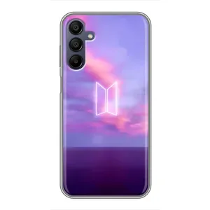 Чохли BTS для Samsung Galaxy A15 (A155) (AlphaPrint) (BTS логотип)