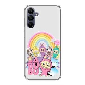 Чохол з Лабубу на Samsung Galaxy A15 (A155) (Фон Лабубу)
