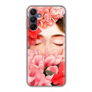Чехлы (ART) Цветы на Samsung Galaxy A15 (A155) (VPrint) (Очі в квітах)