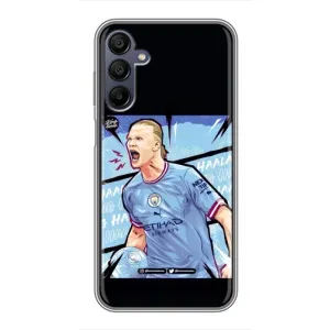 Чохли з футболістом Ерлінг Холанд для Samsung Galaxy A15 (A155) (AlphaPrint) (гол Ерлінг Холанд)