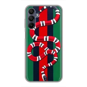 Чехлы ГУЧЧИ для Самсунг Гелекси А15 (AlphaPrint) (Gucci змия)