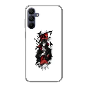 Чехлы на тему: Итачи Учиха для Samsung Galaxy A15 (A155) (AlphaPrint) (Итачи с атрибутами)