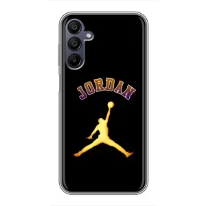 Чохли для Samsung Galaxy A15 (A155) - з картинкою JORDAN (AlphaPrint) (Jordan Gold)